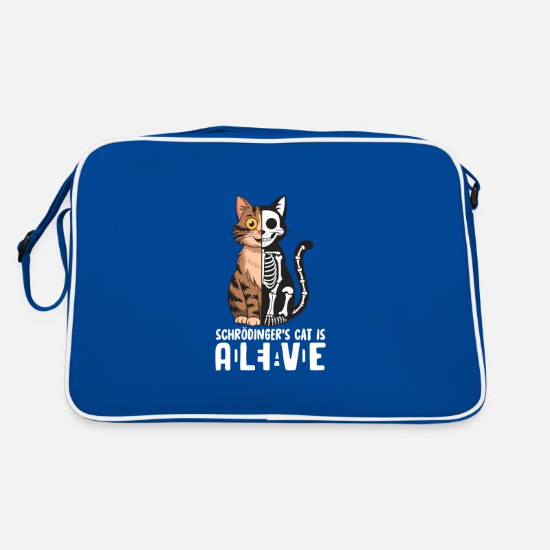 Schrödingers Katze Dead and Alive Retro Tasche