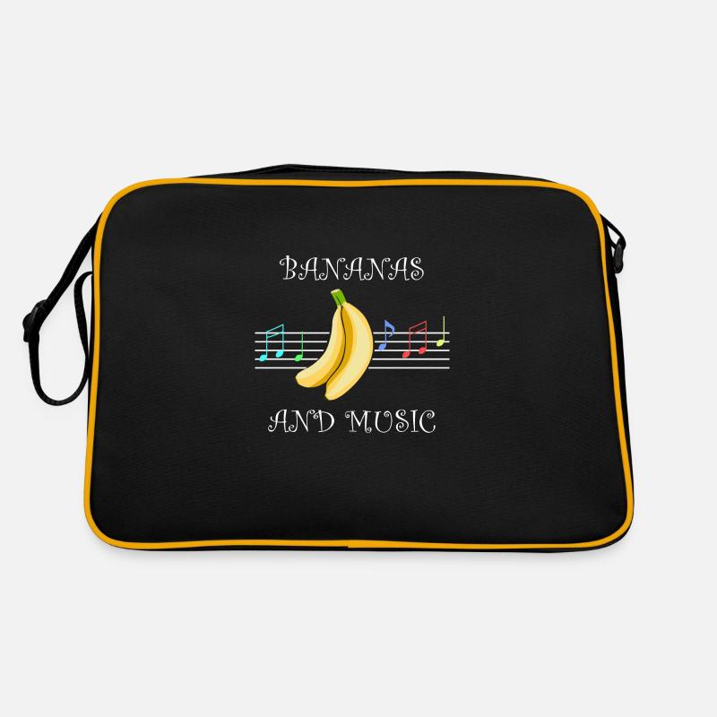 Lustiger Spruch mit exotischen Früchten Retro Tasche