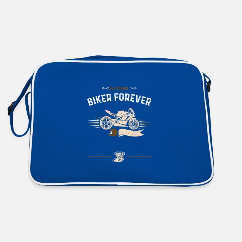 Old School Biker Forever Retro Tasche