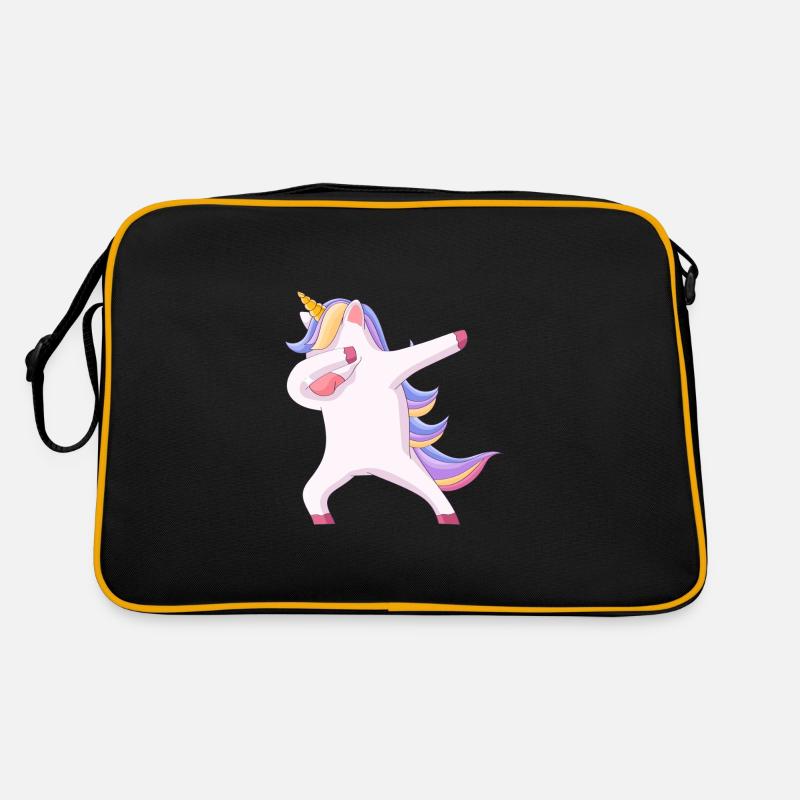 Unicorn Design Dab Dabbing Retro Bag