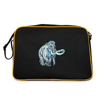 Mammut - Retro Tasche - Schwarz/Gold - Hinten