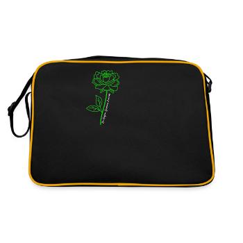 Non-Hodgkin's Lymphoma Consciousness Cancer Defeat Che - Retro Bag - black/gold - Back