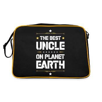 Le meilleur oncle dit - Sac Retro - noir/or - Dos