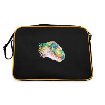 T-Rex - Retro Bag - black/gold - Back