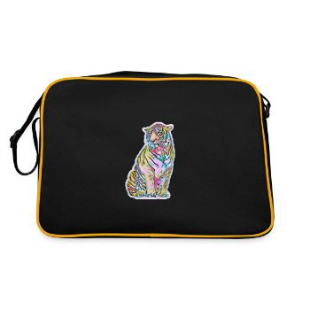 Tiger - Sac Retro - noir/or - Dos