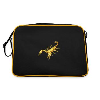 Scorpion - Retro Bag - black/gold - Back