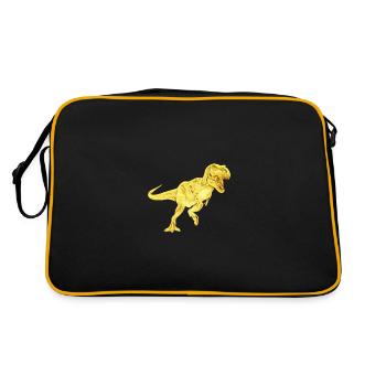 T-Rex - Retro Bag - black/gold - Back