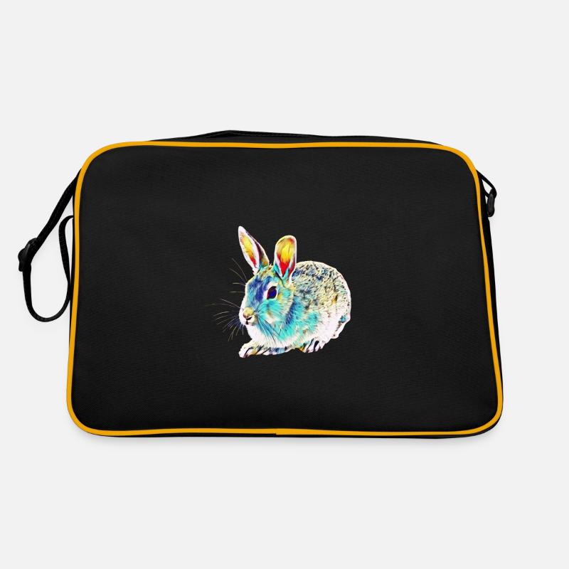 Kaninchen Retro Tasche
