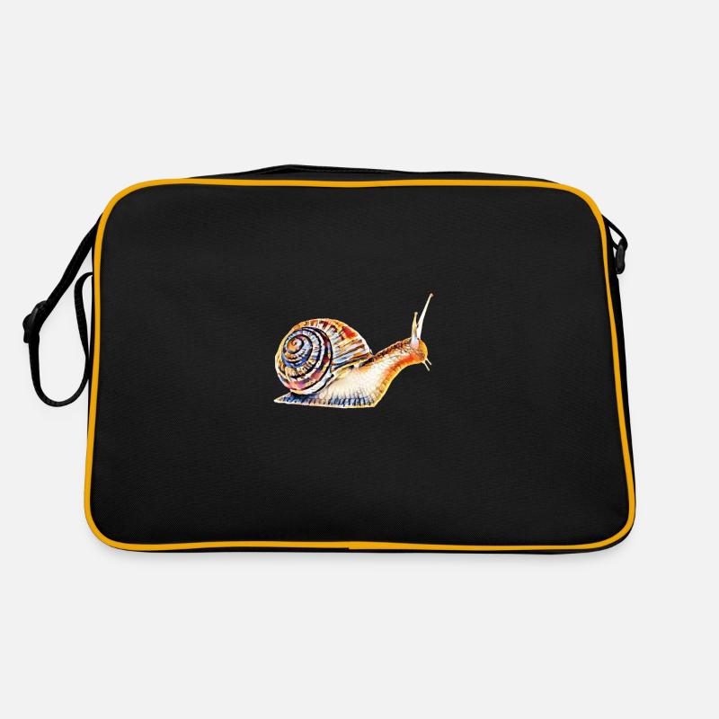 Schnecke Retro Tasche