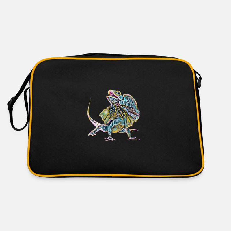 Lézard à collier Sac Retro