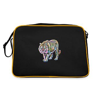 Tiger - Sac Retro - noir/or - Dos
