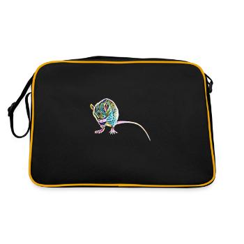 Rat - Sac Retro - noir/or - Dos