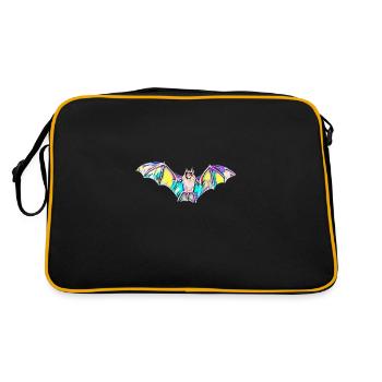 bat - Retro Bag - black/gold - Back