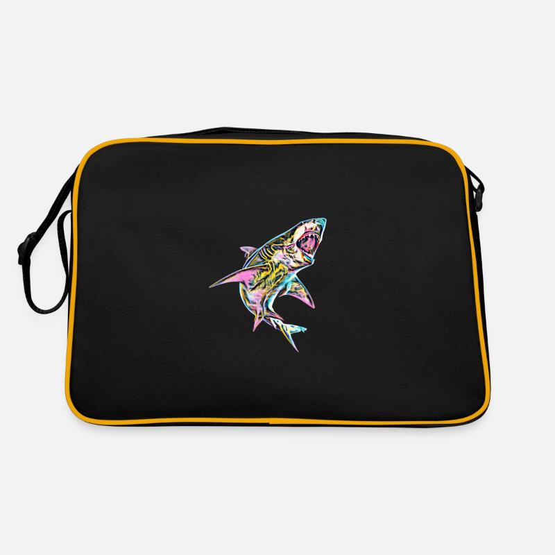 White shark Retro Bag