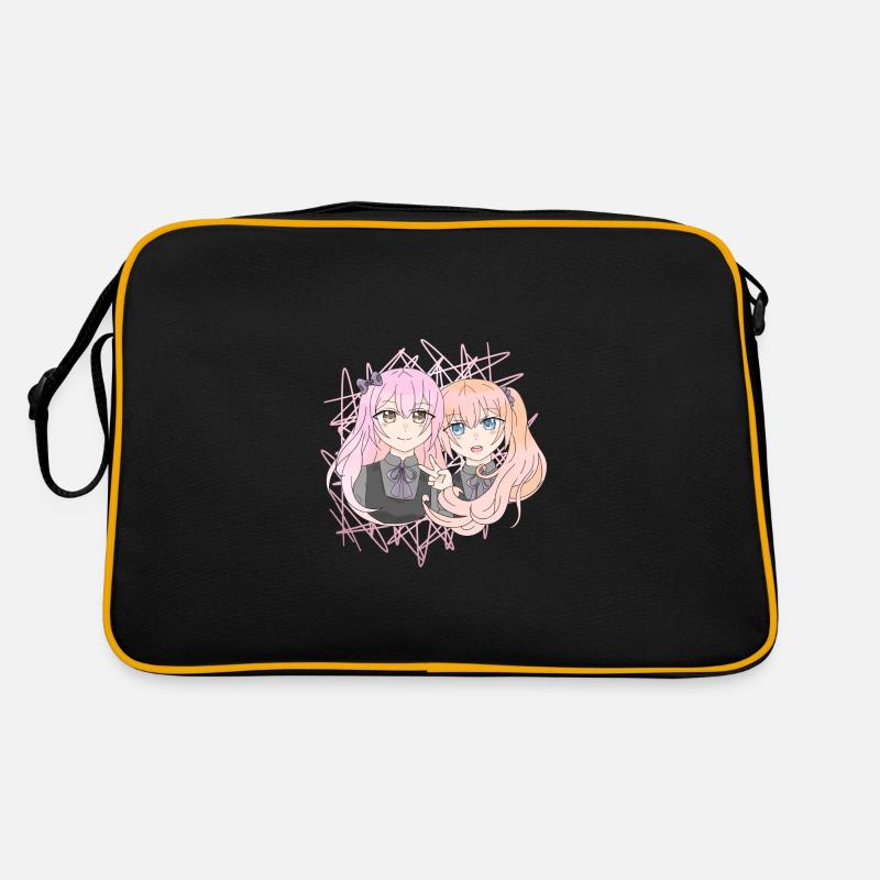 Manga Girls Retro Tasche