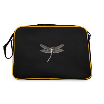 libellule - Sac Retro - noir/or - Dos