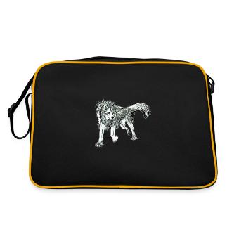 werewolf - Retro Bag - black/gold - Back