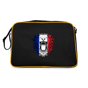 France - Sac Retro - noir/or - Dos
