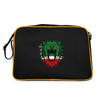 Tchétchénie - Sac Retro - noir/or - Dos