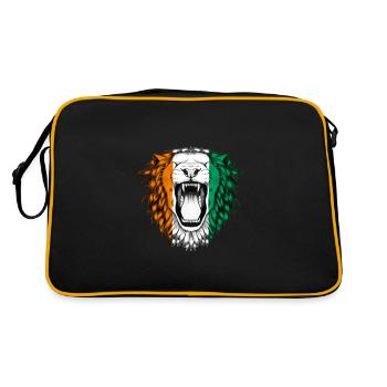 Ivory Coast - Retro Bag - black/gold - Back