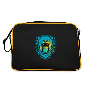 Kazakhstan - Sac Retro - noir/or - Dos