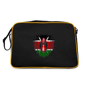 Kenya - Sac Retro - noir/or - Dos