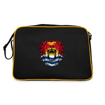 Kiribati - Retro Bag - black/gold - Back