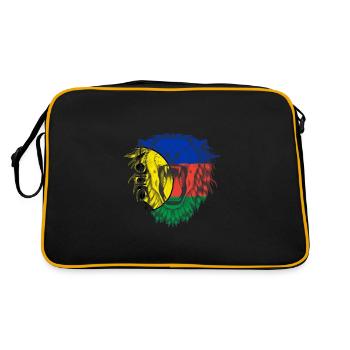 Nouvelle-Calédonie - Sac Retro - noir/or - Dos