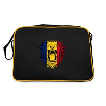 Romania - Retro Bag - black/gold - Back