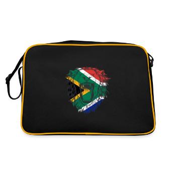 South Africa - Retro Bag - black/gold - Back