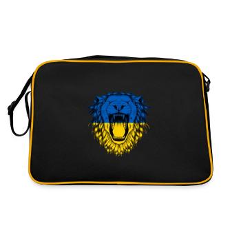 Ukraine - Retro Bag - black/gold - Back