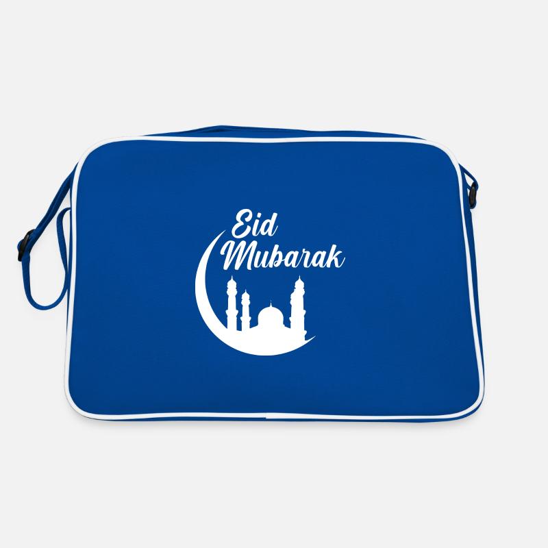 Eid Mubarak Islam Moslem Ramadan Mubarak Geschenk Retro Tasche