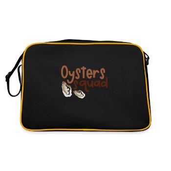 Seafood Chef Manger des Huîtres Hobby Chef - Sac Retro - noir/or - Dos