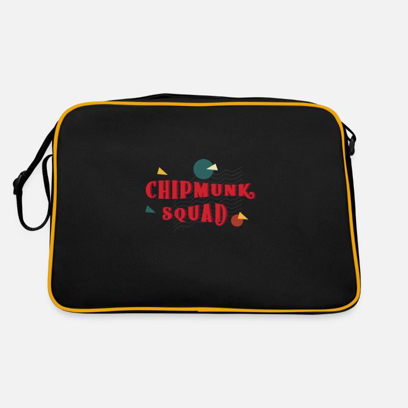 Écureuil mignon de l'escouade des Chipmunk Sac Retro