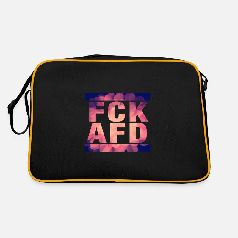 FCK AFD - Setting an example against the right, against Nazis Retro Bag