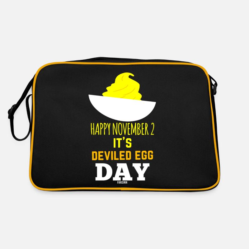 November Stuffed Eggs Day Retro Bag