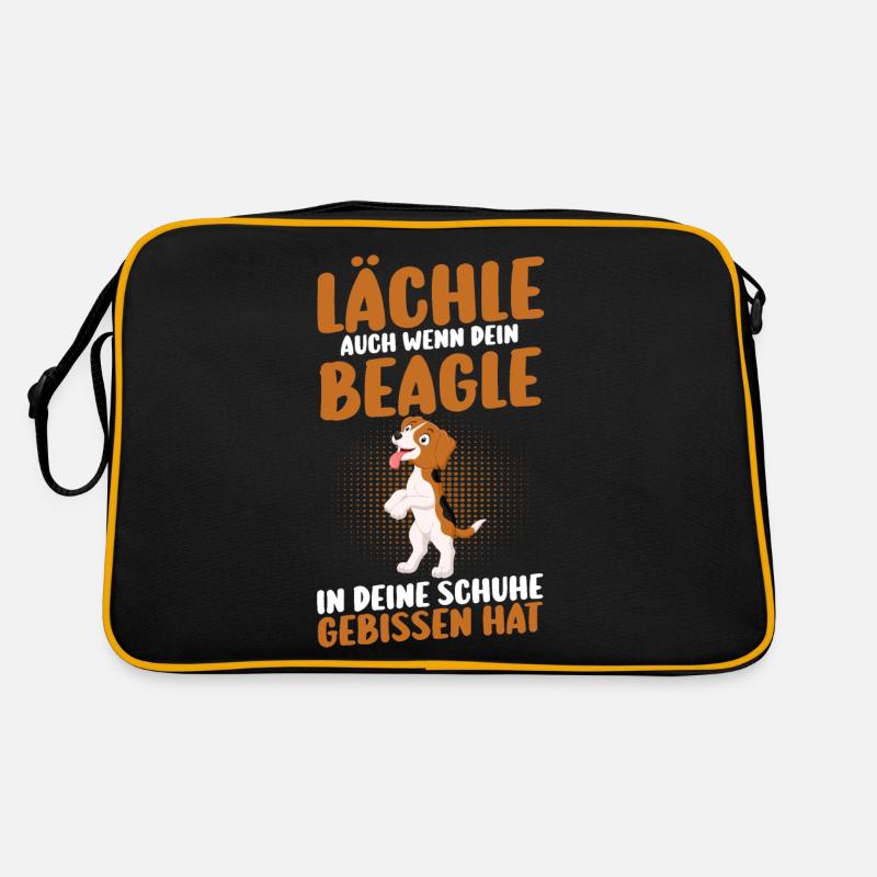 Chien Beagle Sac Retro