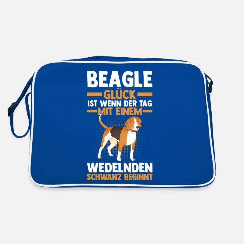 Chien Beagle Sac Retro
