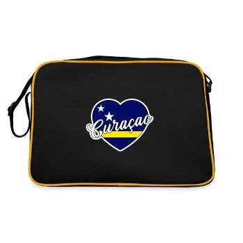 Curaçao - Sac Retro - noir/or - Dos