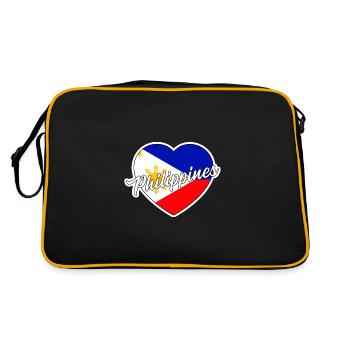 Philippines - Sac Retro - noir/or - Dos