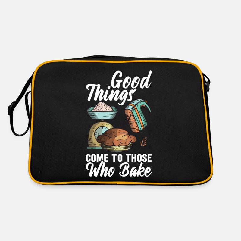 Baker Bread Baking Hobby Baker Retro Bag