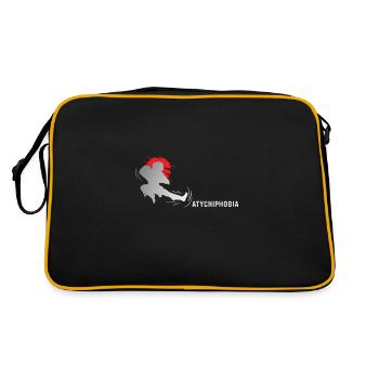 Atychiphobie - kick it - Sac Retro - noir/or - Dos
