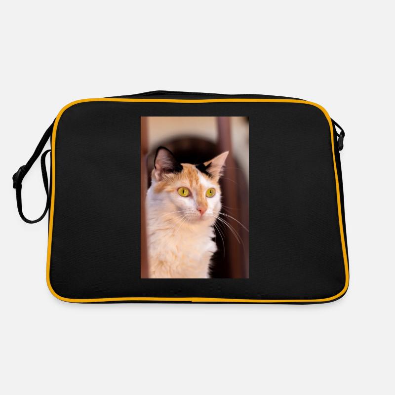 Katze Retro Tasche