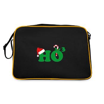 HOHOHO Noël HO Hoch 3 concours de noël - Sac Retro - noir/or - Dos