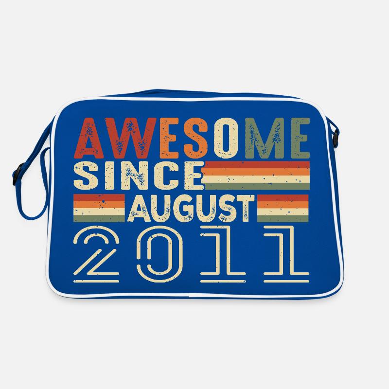 August 2011 Vintage Birthday Gift 13 Year Old Retro Bag