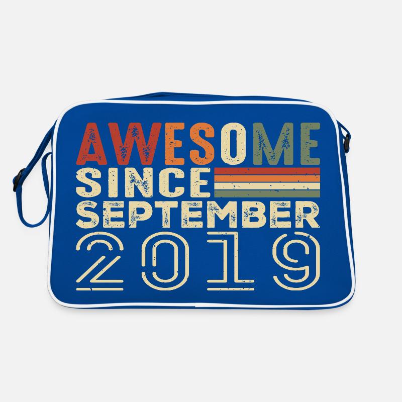 September 2019, Birthday present September 2019 Retro Bag