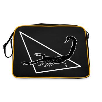 Scorpion - Sac Retro - noir/or - Dos