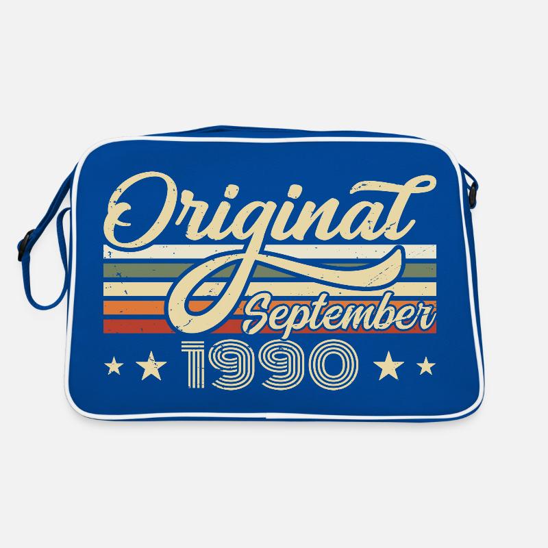 1990 Septembre Anniversaire de naissance Année de naissance 1990 Sac Retro