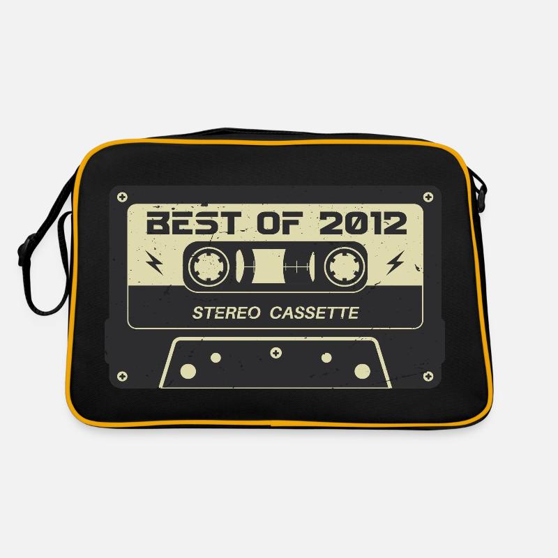 Retro Kassette 2012 vintage 2012 Geburtstag 2012 Retro Tasche