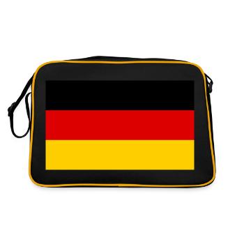 Germany - Retro Bag - black/gold - Back